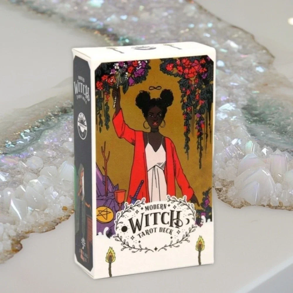 New Modern Witch Tarot Cards‎ Deck Oracle Witch Wicca Zodiac Romantic Love